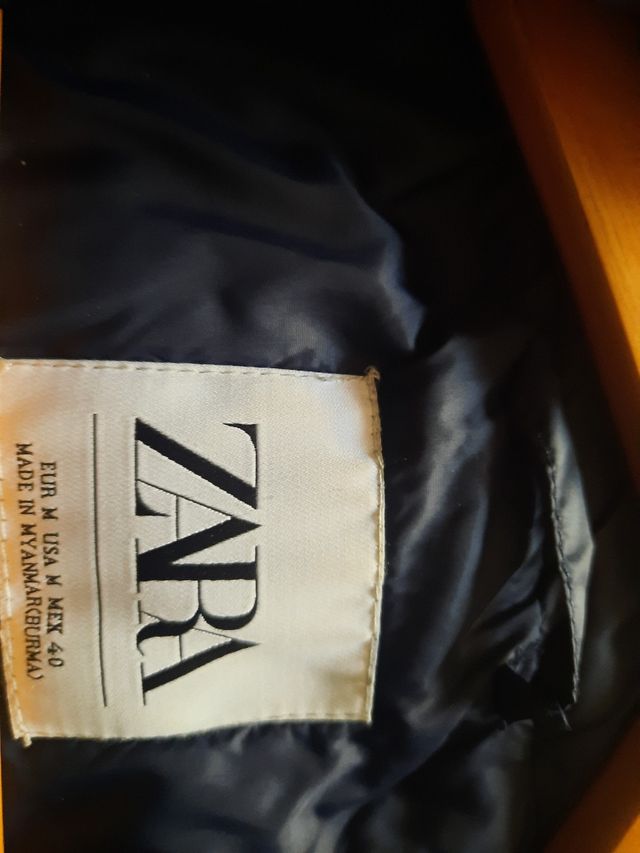 Chaleco Zara hombre azul Marino oscuro