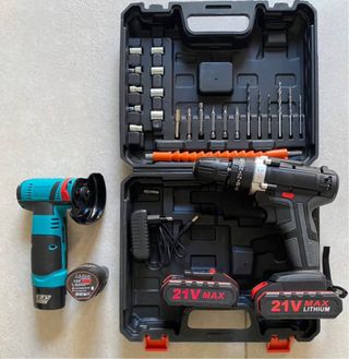 Radial y taladro de bateria nuevos