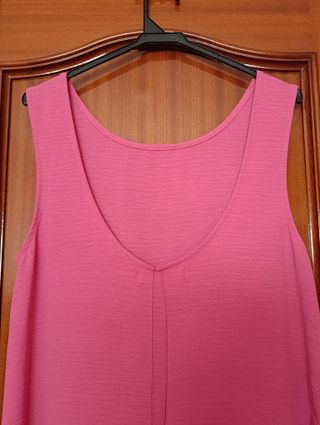 Vestido a estrenar SFERA Fucsia Mujer Talla L
