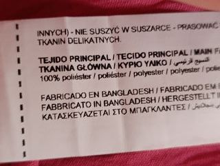 Vestido a estrenar SFERA Fucsia Mujer Talla L