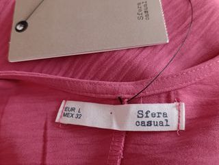 Vestido a estrenar SFERA Fucsia Mujer Talla L