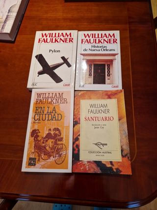 4 novelas de William Faulkner