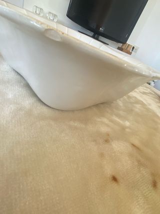 Fuente porcelana antigua