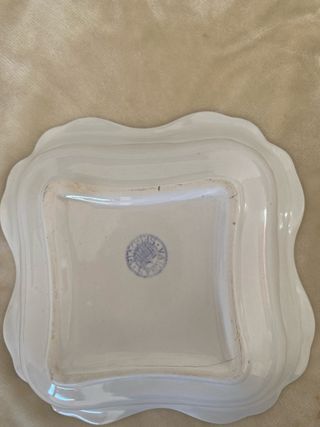 Fuente porcelana antigua
