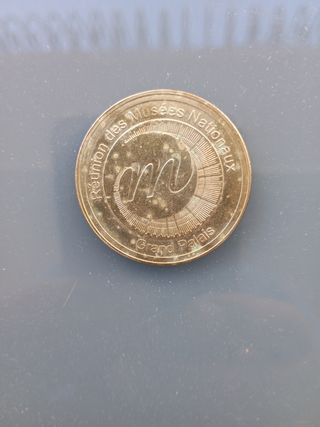 Medalla de la mona Lisa Francia.