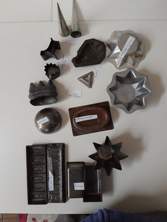 Stampi per pasticceria da collezione