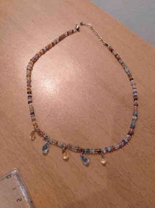 Collar con minerales 44 cm