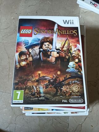 Lego señor de los anillos wii