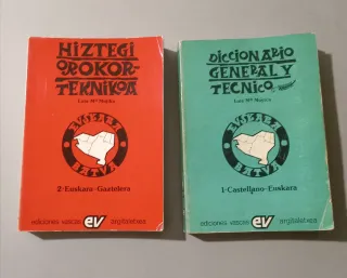 Libros temática vasca. Cultura, historia...