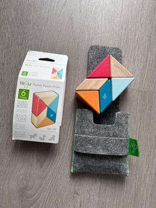 Tegu pocket prism 6 piezas en estuche de viaje