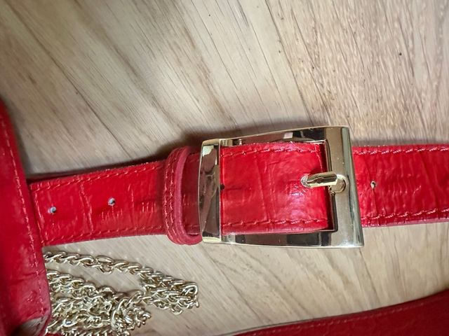 Borsetta cintura vera pelle nuova!