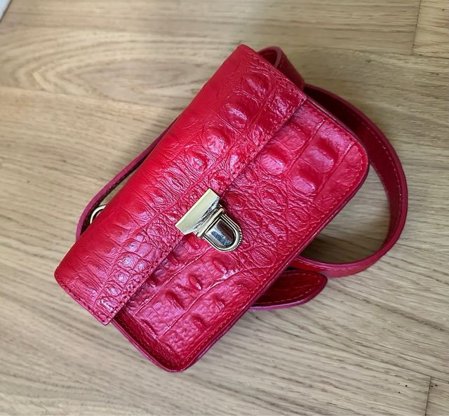 Borsetta cintura vera pelle nuova!