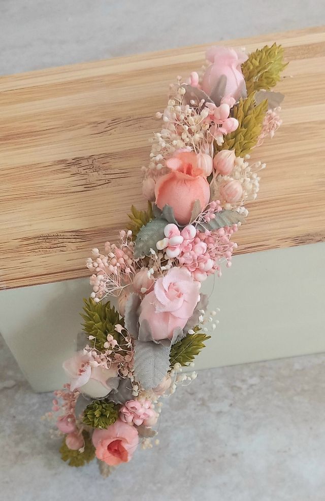 Tocado o media diadema comunión