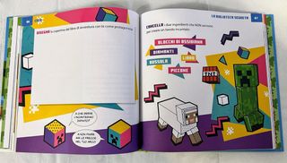 libro minecraft 2025 + fixeez toppe