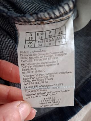 Vestido vaquero Pimkie