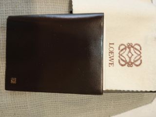 Billetera de píel Loewe 