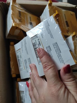 Cartucho tinta impresora Zebra ribbon