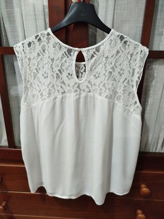 Camisa sin mangas Only