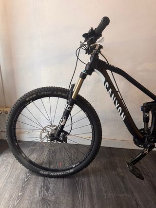 Bicicleta descenso canyon nerve al 