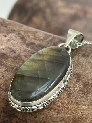 Ciondolo Ametista arancione