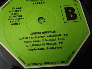 Vinilo Cuentos Infantiles