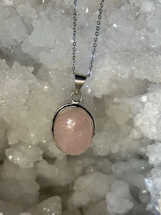 Ciondolo Quarzo rosa n.1