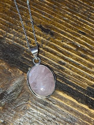 Ciondolo Quarzo rosa n.1