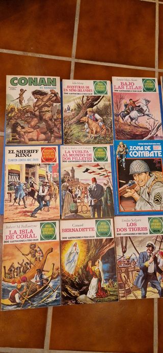 Comics antiguos. Joyas literarias...