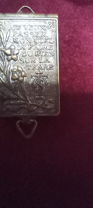 Pendente antico Francese p.foto s.Teresa