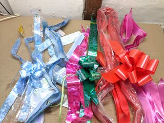 70 pezzi Coccarda Fiocco Grande Matrimoni feste