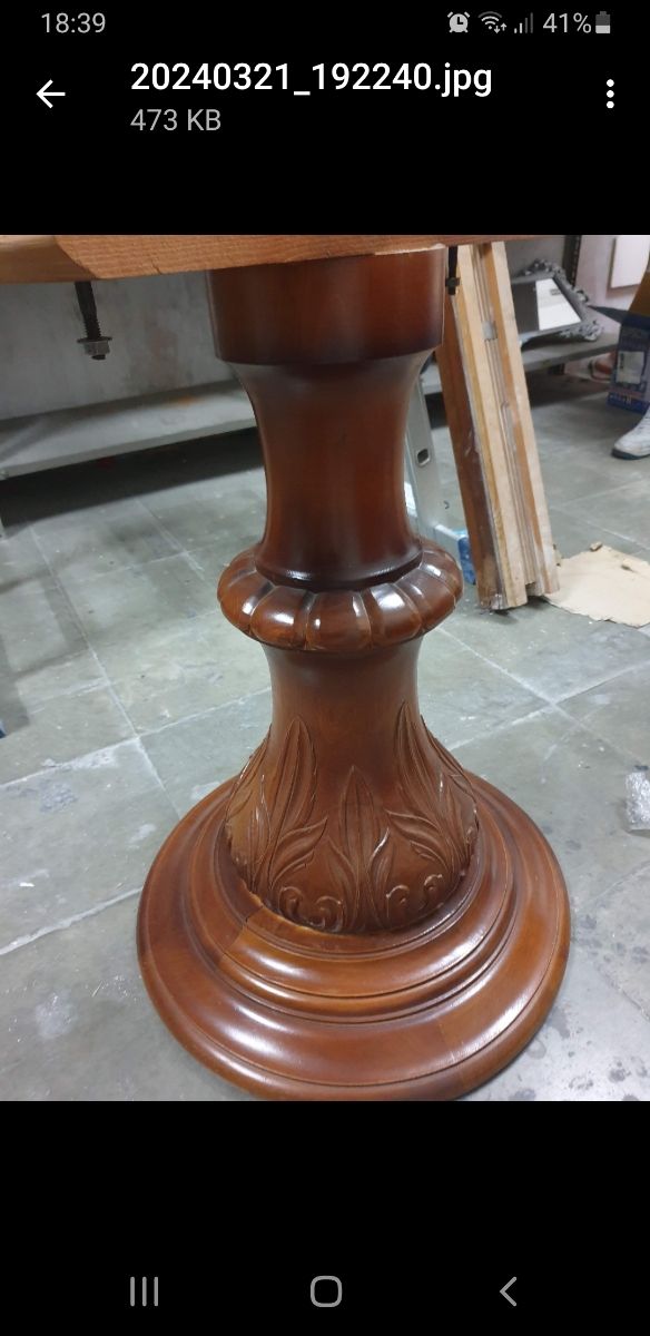 Mesa de comedor extensible