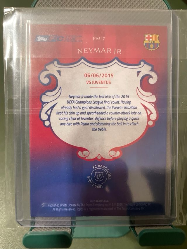 Neymar /25 forever moments barcelona 125