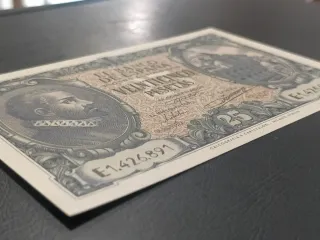 Billete 50 Pesetas 1940 Juan de Herrera EBC+