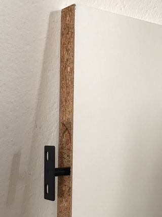 Un estante pared flotante 95x21 balda