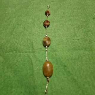 Pulsera en plata de ley con piedras naturales