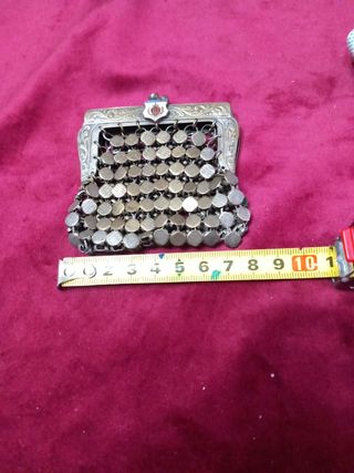 Portamonete in metallo donna anni 20