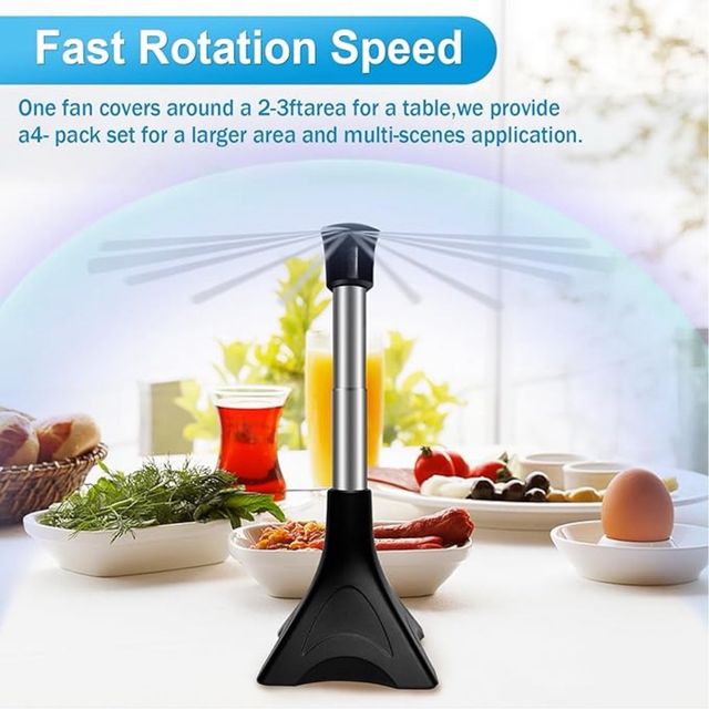 2 PCS Ventilador Portátil Repelente
