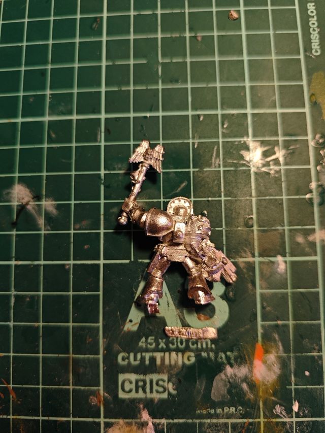 Vintage Blood Angels Chaplain Warhammer 40k GW