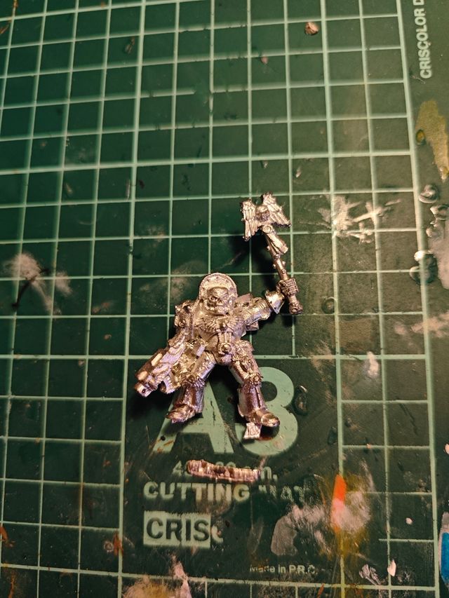 Vintage Blood Angels Chaplain Warhammer 40k GW