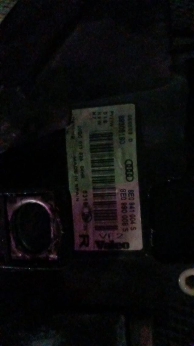 Faros xenon audi