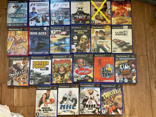 Gran lote juegos ps2 Playstation 2