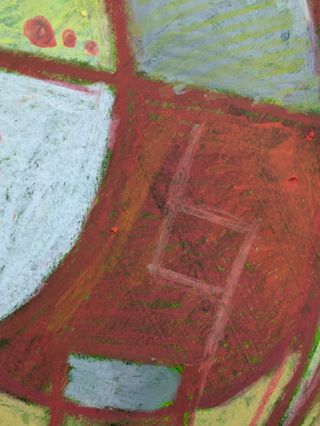 Cuadro abstracto moderno grande texturas oleo