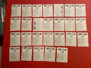 Lote 26 cromos panini mundial USA 94