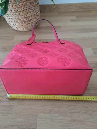 Bolso guess rosado grande