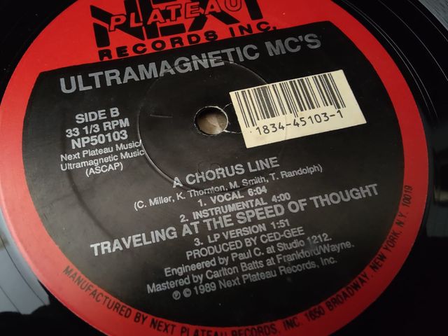Vinilo Ultramagnetic MC's 