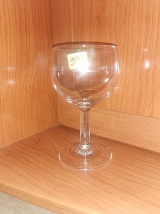 Sin uso 12 copas vino Arcoroc Arqués