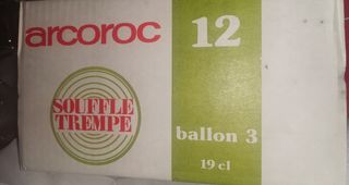 Sin uso 12 copas vino Arcoroc Arqués