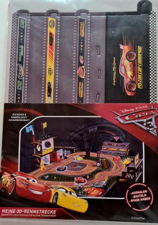 Pista 3D macchinine Cars