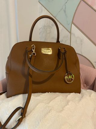 Satchel Michael Kors marrón