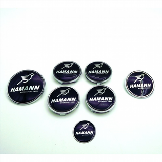 Juego de 7 emblemas BMW Hamann  